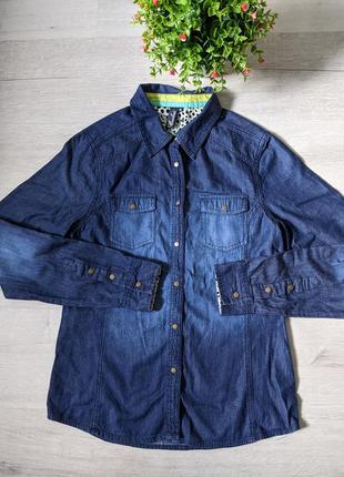Стильна джинсова сорочка