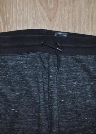 Спортивные штаны серый меланж от h&m3 фото