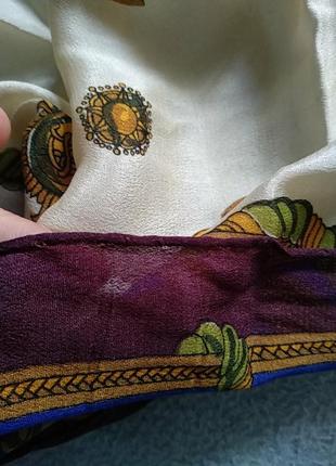 Шикарный шёлк платок большой4 фото
