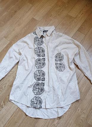 Блуза ф. answear, оверсайз