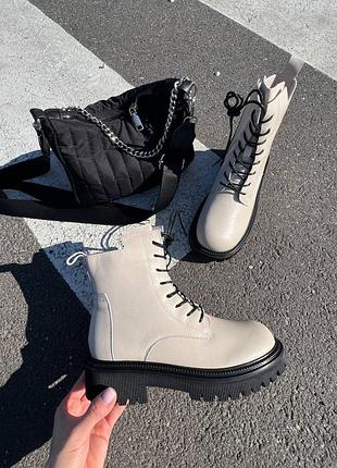 Черевики з натуральної шкіри