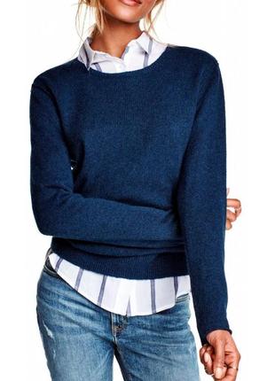 Темно-синій світер джемпер пуловер