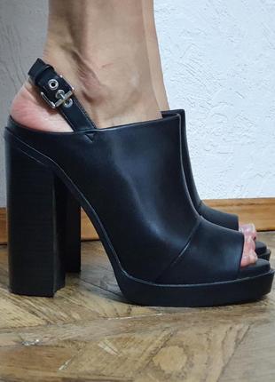 Туфлі zara платформа