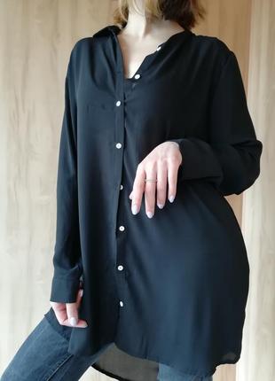 Чёрная блуза