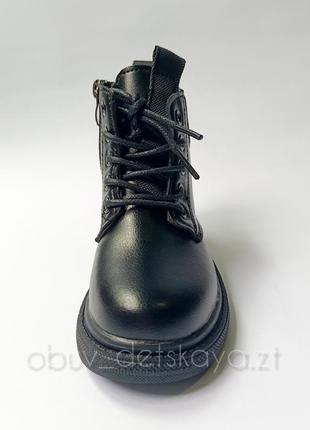 Нові чорні чобітки черевики чоботи демі осінь весна3 фото
