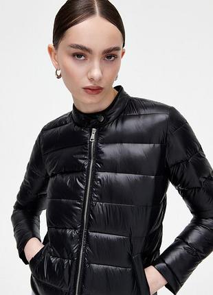 Стьогана куртка чорна cropp
