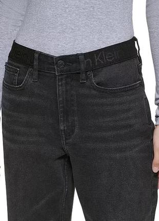 Джинси жіночі calvin klein jeans  high rise straight джинсы женские келвин кляйн оригінал9 фото