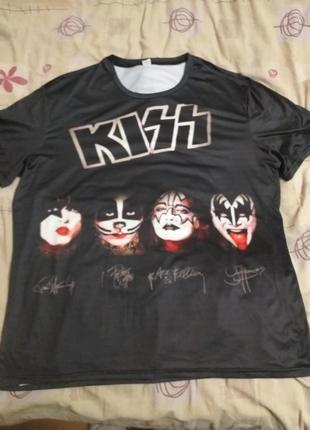 Футболка група kiss1 фото