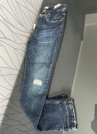 Джинсы zara, мужские джинсы zara, синие джинсы zara 42 размер6 фото