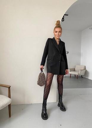 Платье пиджак длинный пиджак