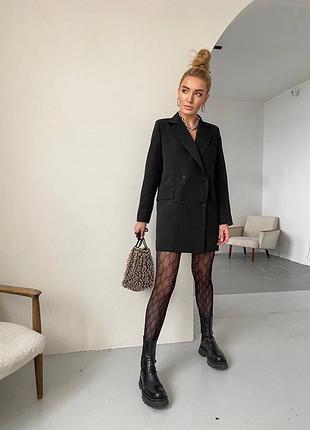 Платье пиджак длинный пиджак