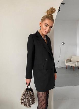 Платье пиджак длинный пиджак