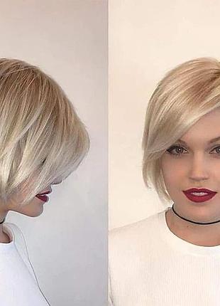 Парик  короткие светлые