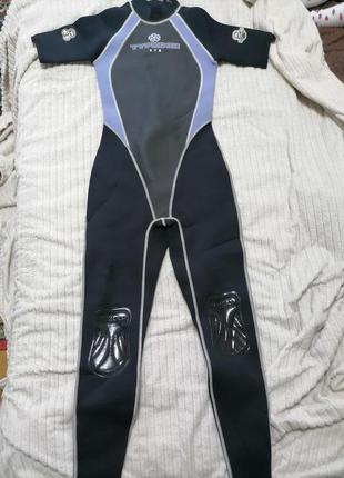 Гидрокостюм, неопреновый костюм 3мм typhoon 162 - 168 см1 фото