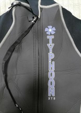 Гидрокостюм, неопреновый костюм 3мм typhoon 162 - 168 см6 фото