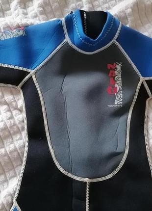 Гидрокостюм неопреновый костюм для плавания 3мм nalu waveware 10-11 лет2 фото