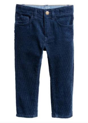 Вельветовые штаны, хлопок, размер 128, 134, 140, бренд нм