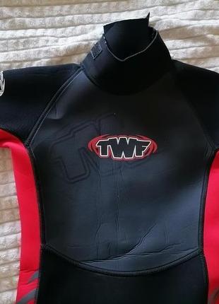 Гидрокостюм неопреновый костюм для плавания 3мм twf 7-8 лет2 фото