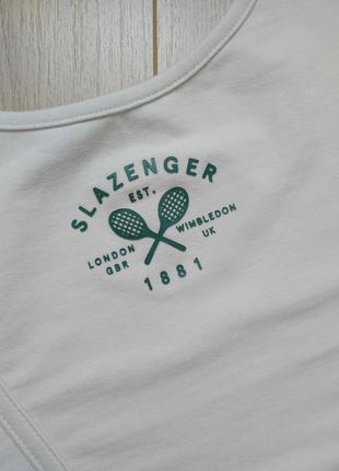 Бежевий топ slazenger3 фото