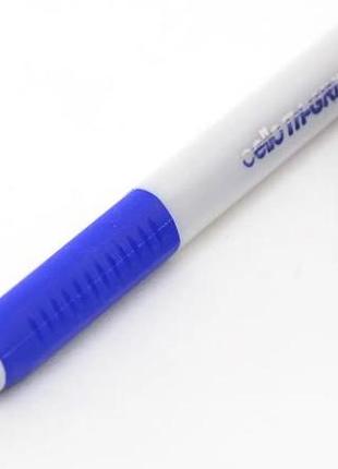 Ручка шариковая cello tri-grip 1 мм синяя.