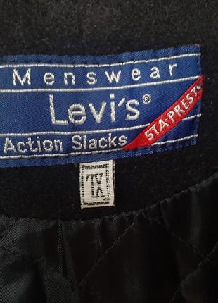 Пальто тёплое мужское парка бушлат levi's куртка5 фото