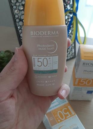 Bioderma photoderm nude touch spf 50+ биодерма2 фото