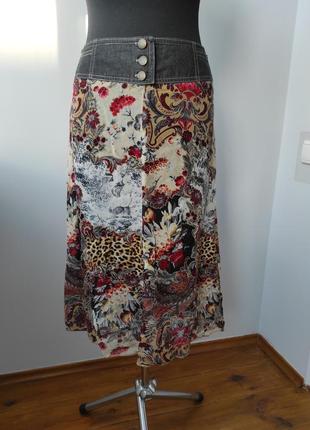 Шифоновая юбка на подкладке 38 р от barisal