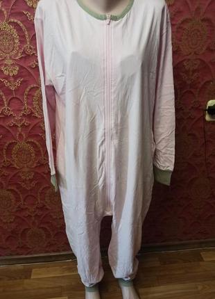 Трикотажная пижама из хлопка кигуруми cotton цельная кенгуруми трикотаж1 фото