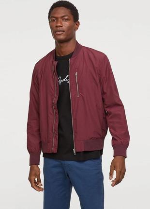 Демісезонний бомбер h&m розмір: xs українська: 42
