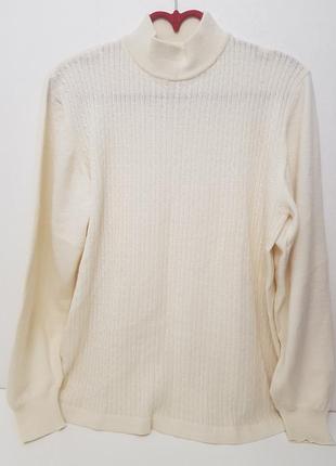 Шерсть! изумительный мягкий и теплый свитер вязка косы италия.