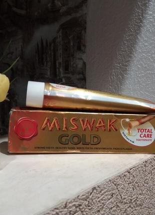 170 грамм большая упаковка зубная паста miswak gold мисвак египет