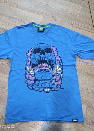 Фирменная футболка скелет размер с м