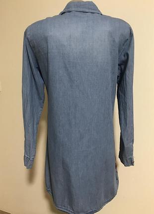 Cafe тоненьке джинсове плаття 100% cotton 5
