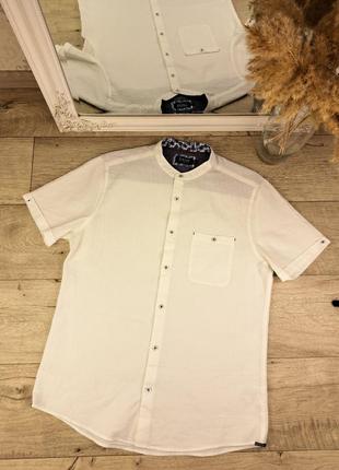 Брендова дуже гарна сорочка без коміра burton🤍