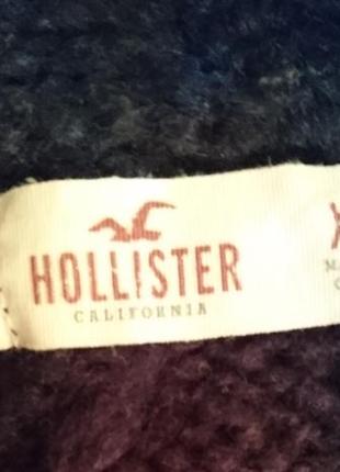 Тёплая накидка/кофта hollister5 фото