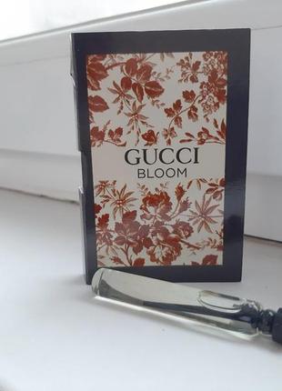 Gucci bloom💥оригинал миниатюра пробник mini 5 мл книжка игла8 фото