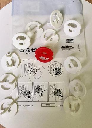 Заглушка в розетку ікеа patrull/ захист дітей‼️мінімальне замовлення 175 грн‼️