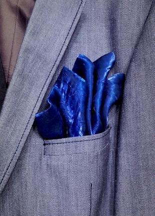 Платок паше для нагрудного кармана пиджака. платок мужской1 фото