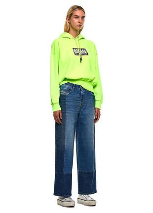 Джинсы diesel оригинал widee high waist wide leg jeans