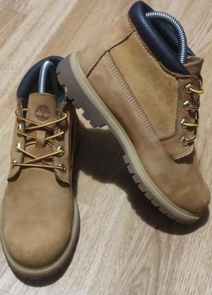 Черевики шкіряні timberland розмір 37,5, 24,5см по устілці