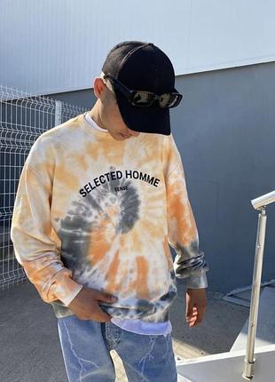 Світшот sens оверсайз oversize tie dye