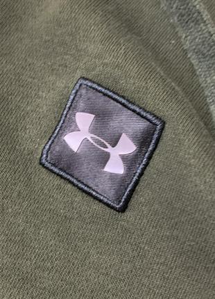 Мужская хаки спортивная кофта толстовка худи under armour андер. размер s m9 фото