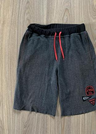 Мужские хлопковые шорты с нашивками adidas chicago bulls