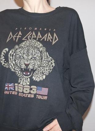 Світшот bsl pyromania def leopard