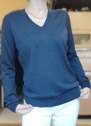 Пуловер 100% мериносова шерсть р. s-m2 фото