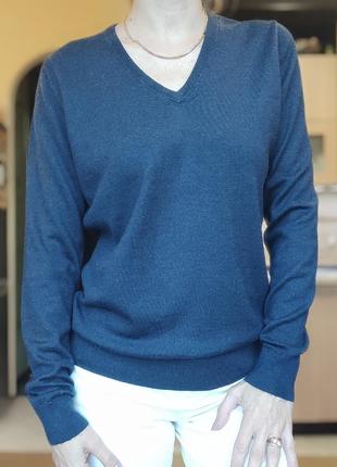 Пуловер 100% мериносова шерсть р. s-m4 фото