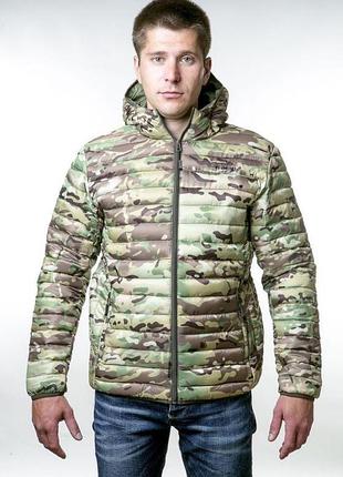 Легка військова тепла куртка multicam -10°