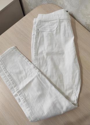 Джинси білі на резинці м