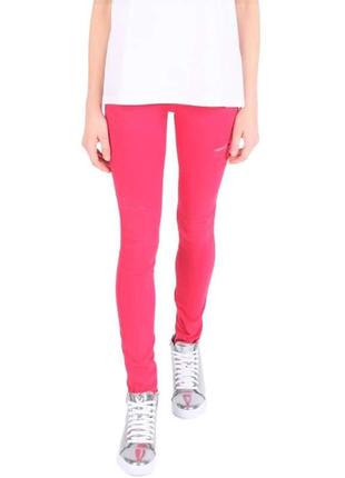 Женские джинсы diesel розового цвета, skinny, с рваностями.2 фото