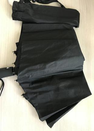 Зонт мужской чёрный4 фото